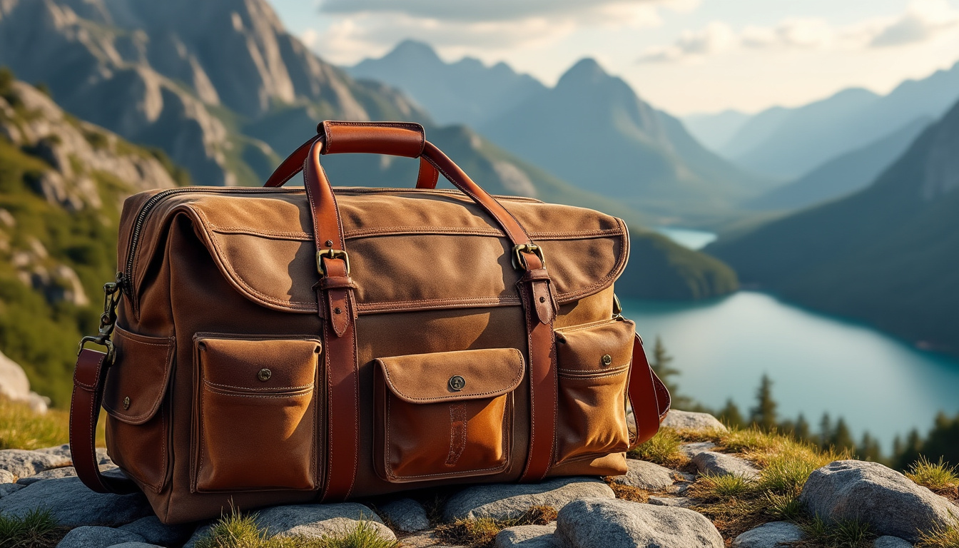 découvrez notre sac de voyage homme vintage alliant style intemporel et fonctionnalité. idéal pour les aventuriers, il offre un espace de rangement optimal tout en ajoutant une touche d'élégance à vos déplacements. parfait pour les escapades d'un week-end ou les voyages prolongés.