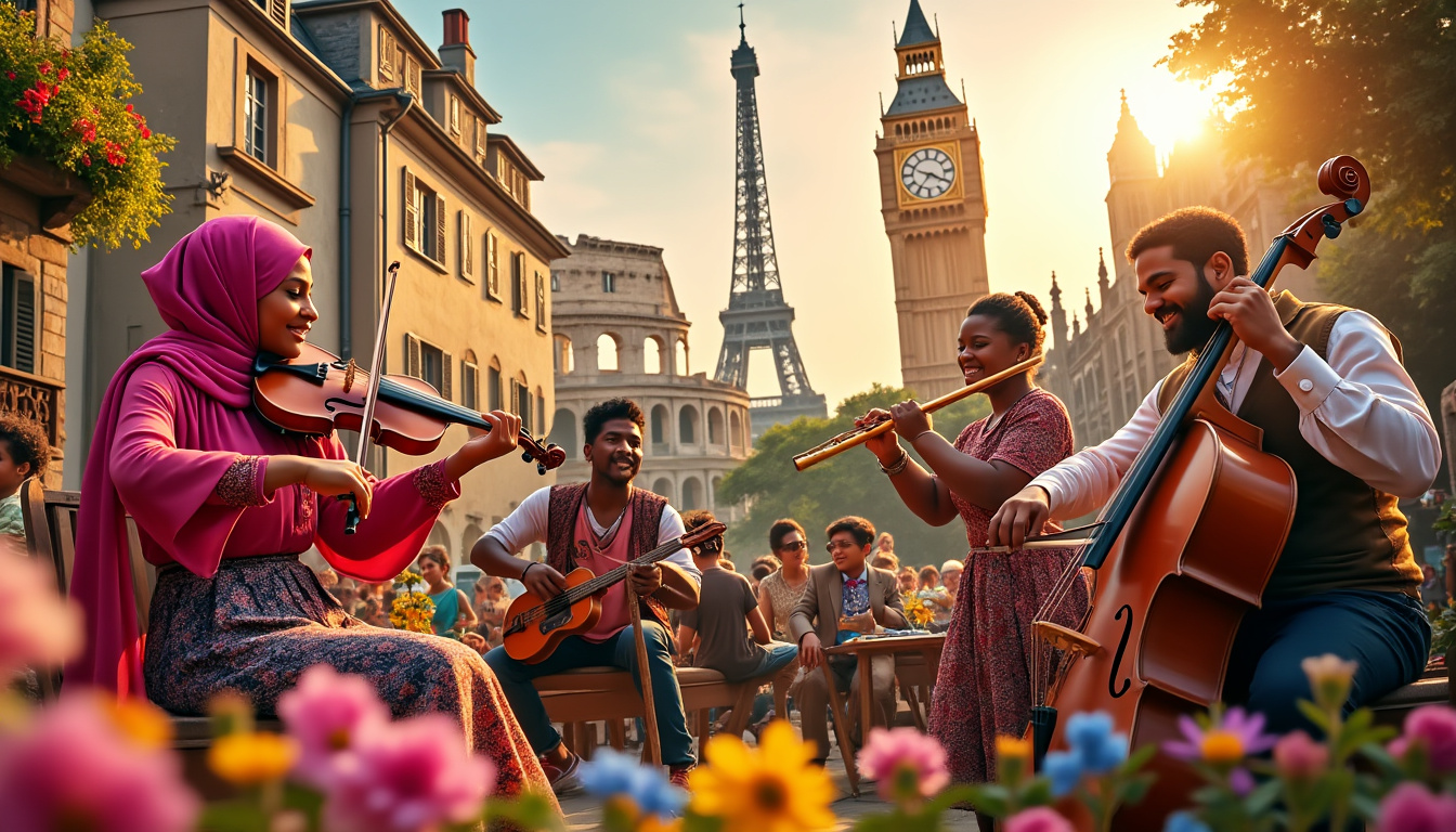 partez à l'aventure avec notre voyage unique alliant la magie de la musique orchestrale et la découverte des trésors européens. explorez des villes emblématiques tout en profitant de concerts exclusifs qui éveilleront vos sens. une expérience inoubliable pour les passionnés de musique et de voyages.